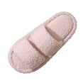 thumbnail image 3 of Agkizg Womens Fuzzy Slippers, House Slippers, Open Toe Plushes House Slippers Friendly Fuzzy Flat Casual Indoor Outdoor Winter Slippers, 3 of 7