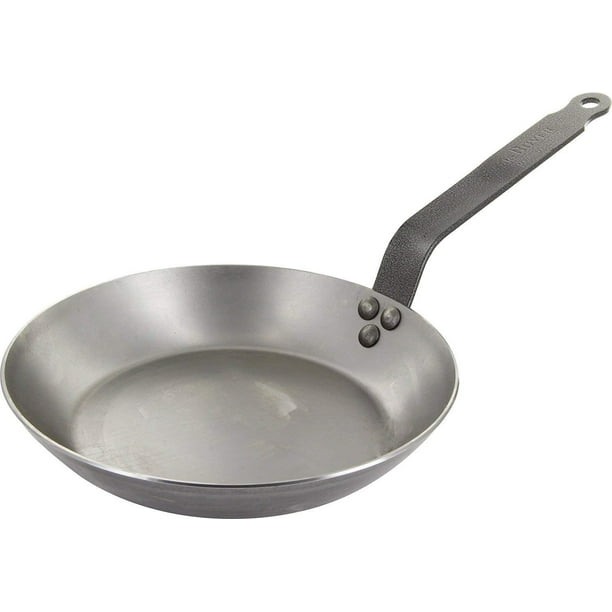 DeBuyer Carbon Steel Frying Pan 101/4 Inch Diameter