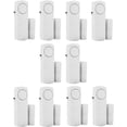 thumbnail image 1 of Door Window Alarm Wireless Magnetic Sensor Burglar Alert 90dB pack of 10, 1 of 4