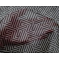 thumbnail image 4 of oneOone Silk Tabby Fabric Greek Key Geometric Printed Fabric 1 Yard 42 Inches, 4 of 5