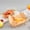 Gold, variant on Stainless Steel Cable Mesh Serving Basket Elongated Snack Tray for Chips Chicken Bread Rolls Restaurant Meals Display and Dwelling Kitchen Counter Organization