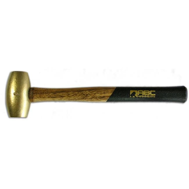 ABC Hammers ABC5BW 5 Lb. Brass Hammer With 18 In. Wood Handle Walmart