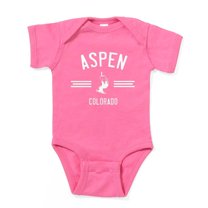 CafePress - Aspen Colorado. - Cute Infant Bodysuit Baby Romper - Size Newborn - 24 Months