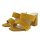 thumbnail image 2 of Sandalias Sara color amarillo con doble cinta 23.5 Dorothy Gaynor Sandalias Sara color amarillo con doble cinta 23.5, 2 of 6