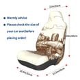 thumbnail image 3 of Fotbe Train Funda para Asiento de Auto con Estampado – Impermeable y Antisudor – Ajuste Universal, Lavable a Máquina, Antideslizante (1 Pieza), 3 of 5