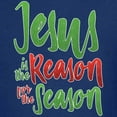 thumbnail image 3 of CafePress - Jesus Is The Reason Kids Dark T Shirt - Dark T-Shirt Kids XS-XL, 3 of 4