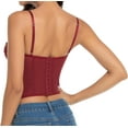 thumbnail image 2 of Lace Bustier Corset Tops for Women - Sexy Going Out Party Club Top with Buckle, 2 of 6