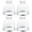 Silver Ring Clear Glass Shade-4 Pack, variant on 4 Packr Glshade Replacements Bell Shaped Covers With Ring 4.92"high 4.72"diameter 1.65 "fitter High Transmittance Globe Lampshade