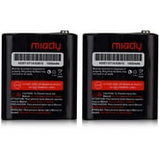 Pack de 2 Batteries Rechargeables Radio Bidirectionnelle 3.6V 1000mAh pour Talkabout Motorola 53615 KEBT-071A KEBT-071-B KEBT-071-C KEBT-071-D