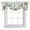 Bronze, variant on Tie Up Valance White Floral Valances for Windows Pastoral Farmhouse Magnolia Flowers Leaves Balloon Shade Valance Window Treatment Short Curtain Valances for Living Room Kitchen Bedroom 42"x18"