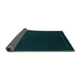 thumbnail image 2 of Ahgly Company Indoor Rectangle Abstract Turquoise Blue Contemporary Area Rugs, 2' x 4', 2 of 4