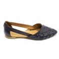 thumbnail image 4 of Spring Step Women's Delorse Pointed Toe Slip On Flats, Navy,10 M US, 4 of 7