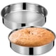 thumbnail image 1 of 2 moldes redondos para pasteles, de acero inoxidable, para pasta, utensilios de cocina para hornear., 1 of 8