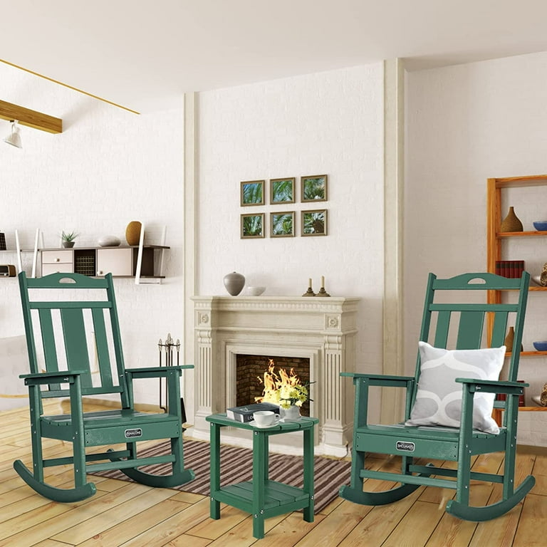 NALONE Outdoor Rocking Chair All Weather Resistant Rocking Chair