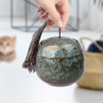 thumbnail image 5 of Luxury Funeral Urn For Human & Pet Ashes, Handicrafted Urn, Human Medium And Small Memorial Urns, Handmade Ceramics, 5 of 5