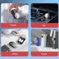 thumbnail image 3 of Portable Electric Shaver Mini Beard Trimmer Electric Compact Clipper, USB Rechargeable for Travel with Low Noise, Mini Beard Clippers Pocket Size Type C, 3 of 7