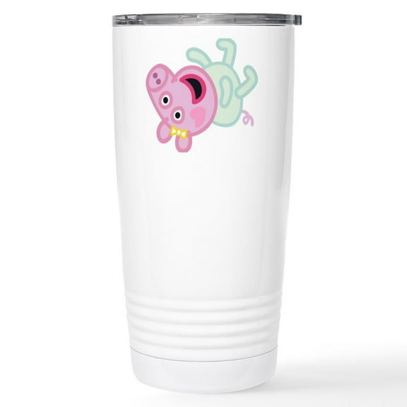 CafePress - Peppa Pig: Baby Pig - Insulated Stainless Steel Travel Tumbler 20 oz.