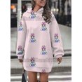 thumbnail image 1 of Sudadera con capucha informal para mujer, estilo callejero minimalista, vestido a la moda, top, sudaderas con capucha 3d dikke para mujer 2024, 1 of 5