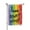 Multicolor, variant on Progress Pride Garden Flag - Rainbow LGBT Flags 12x18 Inch Lesbian Transgender Community Banner for Indoor Outdoor Yard lawn