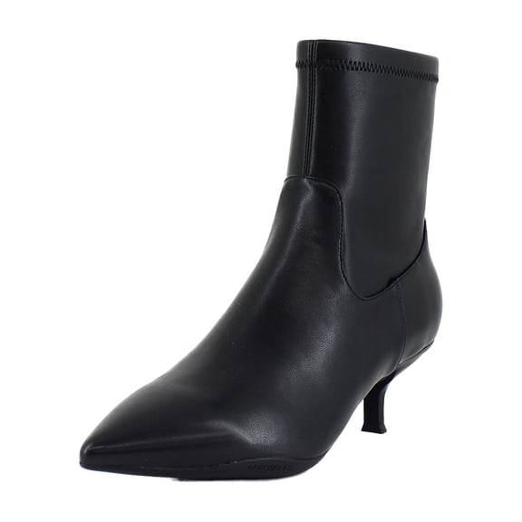 Aerosoles Lasko Women's Boots Black Stretch Faux Leather Size 7 M