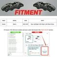 thumbnail image 2 of Funire Rear Brake Caliper Compatible With 2003-2007 Toyota Matrix, Rear Driver & Passenger Side, 19-2612 19-2613, 2 of 8