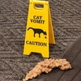 thumbnail image 2 of Cat Vomit Sign, Dog Vomit Sign, Funny Cat Signs Decor, Yard Warning Sign, 2 of 5