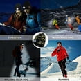thumbnail image 5 of Gorro de montañismo con luz LED, 2 uds., gorro de punto con iluminación para correr, ciclismo y escalada, 5 of 5