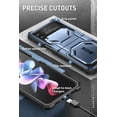 thumbnail image 3 of i-Blason ArmorBox - Back cover for cell phone - polycarbonate, thermoplastic polyurethane (TPU) - metallic blue, 3 of 8