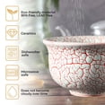 thumbnail image 5 of Matte Light Green Ceramic Teacup, 3D Silver Lotus Inlaid, A Masterpiece For Chinese Kung Fu Tea Rituals And Everyday Use (110ml, Colored Glaze), 5 of 5