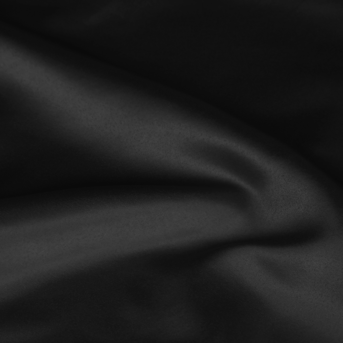 Unique Bargains 4-Piece Satin Ruffled Edge Pillow Shams, Queen, Black
