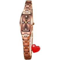 OLEVS Watches for Women Luxury Dress Waterproof Analog Quartz Rose Gold Plated Tungsten Slim Easy Read Casual Ladies Watches Women Wrist Watches Relojes para Mujer