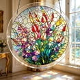 thumbnail image 4 of Acrylic Jigsaw Puzzle Suncatcher-Galactic Colorful Birds, Stained Glass Window Hanging, Home Decor Creative Mom Gifts, Birthday Gifts for Women,Wife, Sisters, Aunt, Besties 7.4in, 4 of 6