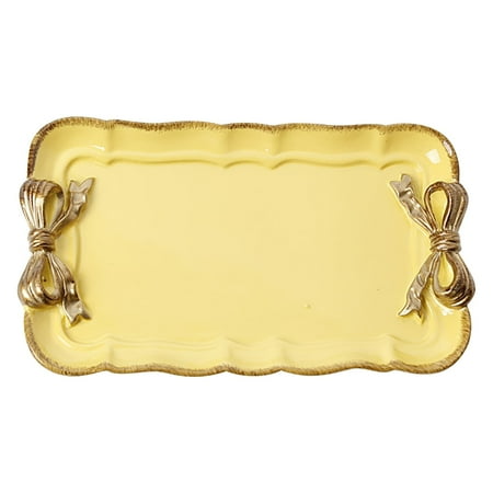 

Shishian 1X Plate Platter Plates Small Stand Snack Plates Cake Serving Dessert Plates Kitchen，Dining & Bar Yellow 1 （Clearance）