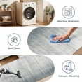 thumbnail image 3 of Washable Kitchen Runner Rug 2x5 ft, Modern Abstract Textured Kitchen Runner Rug, Non Slip Soft Low Profile Rug with PVC Backing for Kitchen Sink, Hallway & Laundry Room, 3 of 6