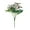 White, variant on 7 Blooms Bright Butterfly Faux Flower Stem Easy To Arrange Plastic Decorative Piece For Parties Weddings And Interior Designs Projects
