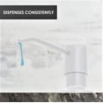 thumbnail image 5 of Built in Soap Dispenser for Kitchen Sink, Stainless Steel (White Matte), Pump Set for Dish Soap or Lotion, Refill from The Top, for CounterTop, 5 of 7