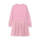 thumbnail image 5 of Odeerbi 5-14 Años Niñas Sudadera Plisada Vestido Color Sólido Manga Larga Niños Cuello Redondo Mini Vestido, 5 of 8