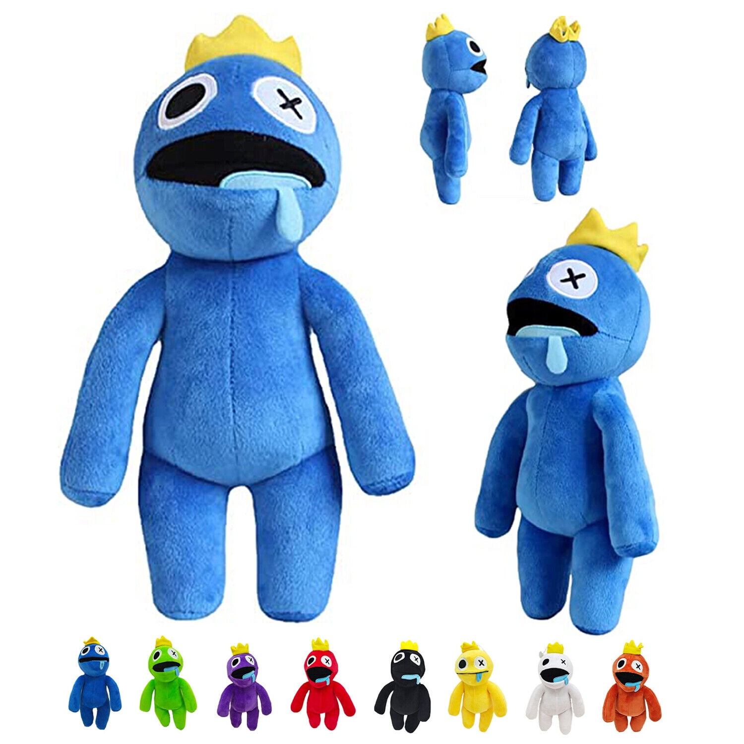 Rainbow Friends Blue Plush 11.9 Inch Tall Plushie Doll figure