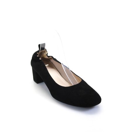 

Pre-owned|Everlane Womens The Heeled Ballet Pumps Black Size 10