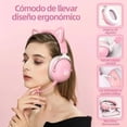 thumbnail image 2 of Audífonos Diadema Microfono Auriculares Gamer Petukita Box X11 Rosa Luz Led, 2 of 5