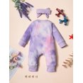 thumbnail image 3 of Newborn Baby Girl Clothes Romper Onesie Cotton Newborn Outfit for Girls Cute Infant Girl Jumpsuits Clothes 0-3 Months, 3 of 7