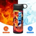 thumbnail image 6 of Daiia Skull And Flag Usa Printed 18oz Sports Insulated Kettle With Straw Water Bottle For Running Hiking Cycling Climbing Mens Woman'S Sports Water Bottle, 6 of 8