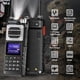thumbnail image 2 of Walkie Talkies Baofeng UV-32 de largo alcance, 10 W, 5200 mAh, triple potencia, 2 of 9