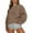 AA05-Khaki, variant on ADSSDQ Women's Oversized Crewneck Sweatshirts Pleated Pullover Casual Long Sleeve Sweaters Tops Teen Girls Preppy Clothes Hot Pink M