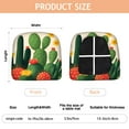 thumbnail image 3 of Cute Cactus Seat Covers for Dining Room Chairs Set Of 6,Stretch Printed Washable Chair Seat Cover with Elastic Ties and Button,Removable Waterproof Couch Cushion Covers, 3 of 6