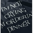 thumbnail image 5 of Not Crying Ordering Dinner Cute Baby Toddler Boy Girl T Shirt Infant Toddler Brisco Brands 5T, 5 of 6