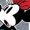 HEATHER GREY, variant on Mickey & Friends - Minnie Grid - Women's Racerback Tank Top