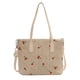 thumbnail image 3 of Bolso Mano Cruzado Informal Tejido Paja Cereza para Viajes Al Aire Libre () Rosa, 3 of 6