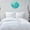 Cyan Green, variant on BOKYAN 11.8 inches / 30 cm Luminous Moon Shape Glowing Wall Sticker Home Decor for Children Room Bedroom (Cyan Green Light)