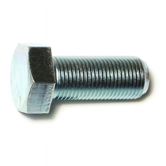 5/8"-18 x 1-1/2" Zinc Plated Grade 5 Steel Fine Thread Hex Cap Screws (4 pcs.)